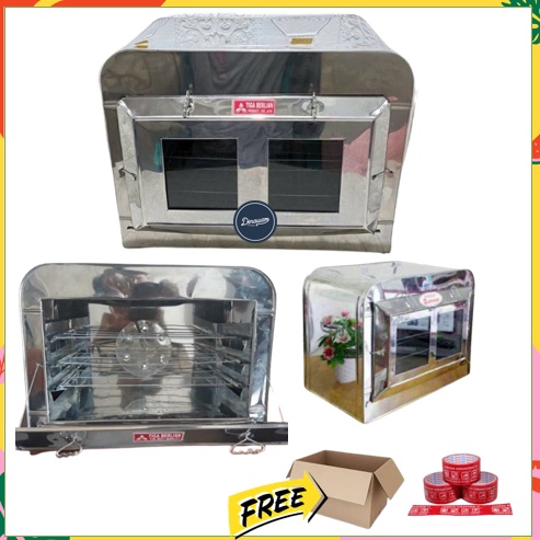 Oven Kompor Tangkring Tiga Berlian 3 Susun Bahan Stainless  Diskon