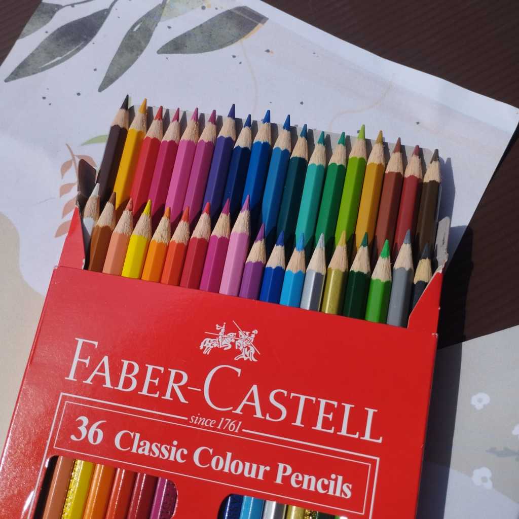 

pensil warna faber-castell