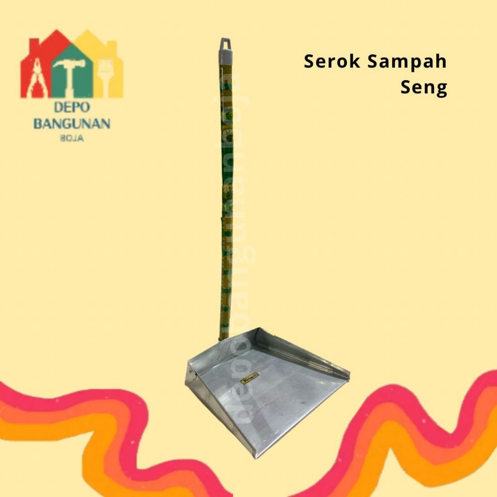 Serok Sampah Seng / Cikrak Seng / Engkrak seng
