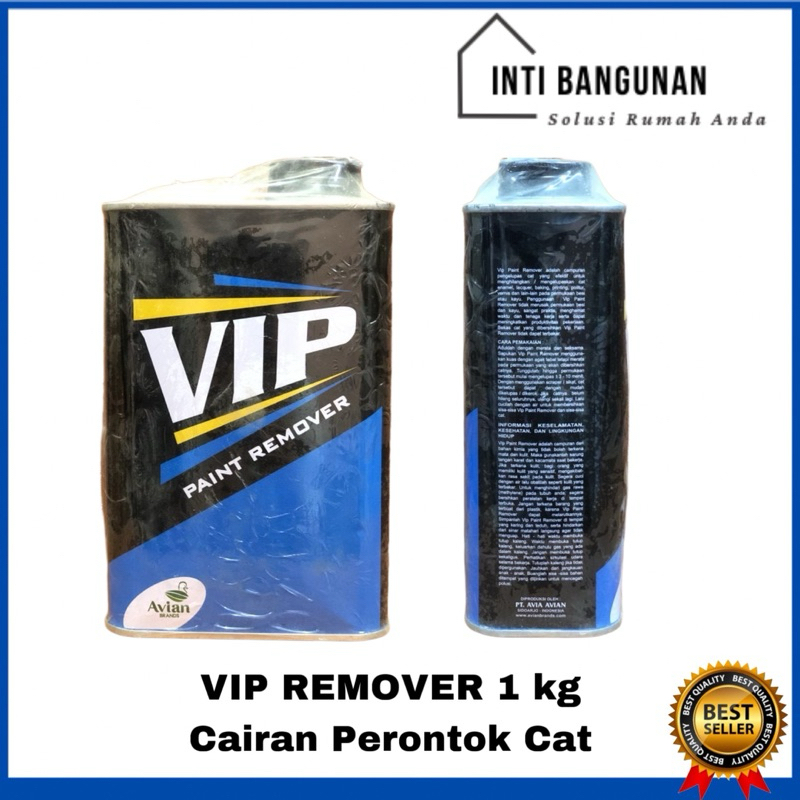 VIP Paint Remover 1kg 1 kg Soda Api Cair / Cairan Perontok / Pengelupas Cat VIP Remover