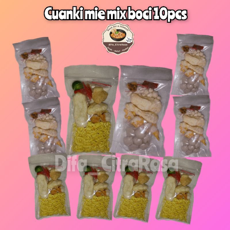 

5pcs CUANKI MIE 5pcs CUANKI INSTAN,PAKET HEMAT
