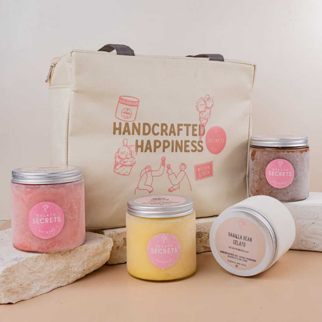 

Gift Set 3: 4 Party Packs 500ML + Thermal Bag + Card