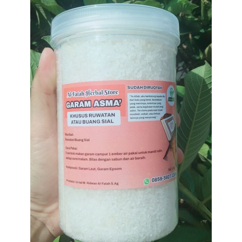 

Garam Doa Al Fatah Khusus Ruwatan Buang Sial ( isi 1 Kilo )