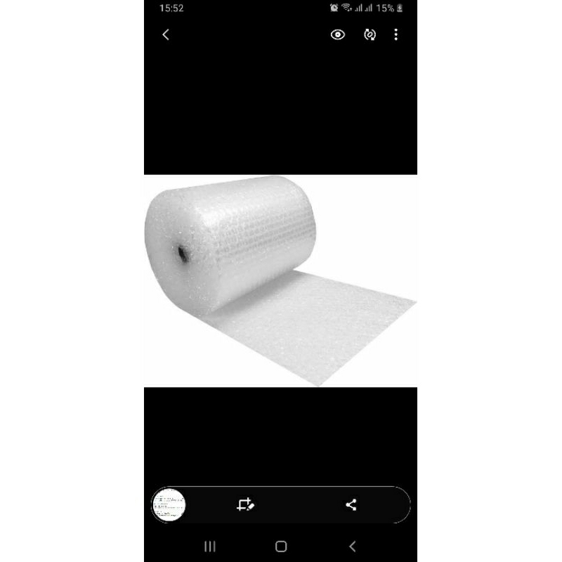 

packing tambahan pelindung buah, bubble wrap atau kardus