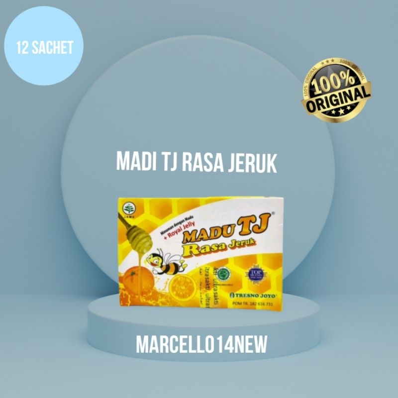 

Madu Tj Sachet Rasa Jeruk isi 12 Sachet