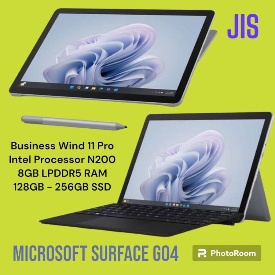 Microsoft Surface Go 4 10inch for Business Intel N200 Ram 8 128GB SSD