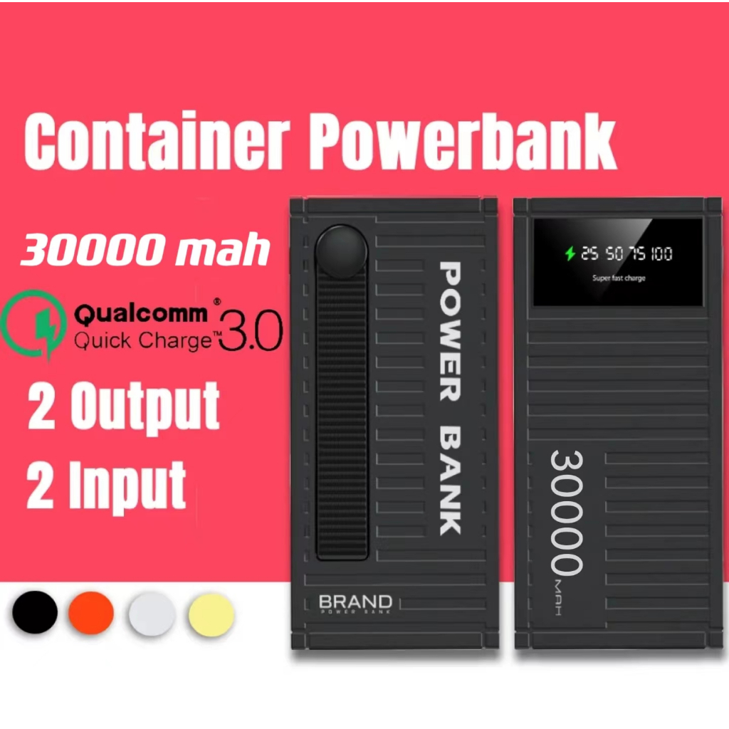 Powerbank 30000 mAh Mini with Fast Charging