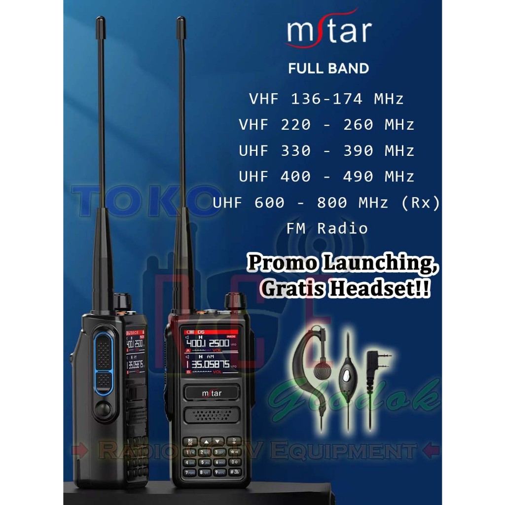 HT MStar UV7 Triband VHF UHF 10Watt Weierwei UV888 Baofeng Weircom WLN