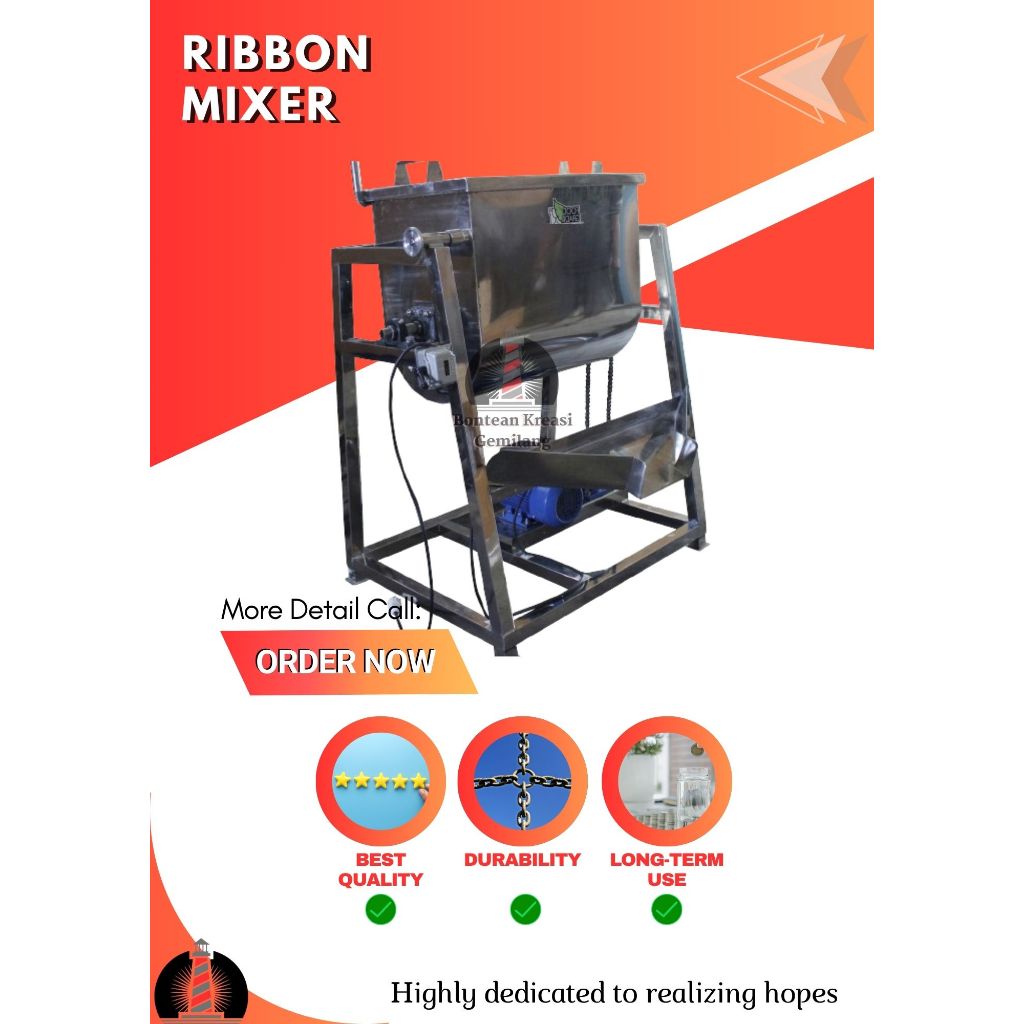 Mixer Stainless Food Grade - Mixer Adonan Kapasitas Besar