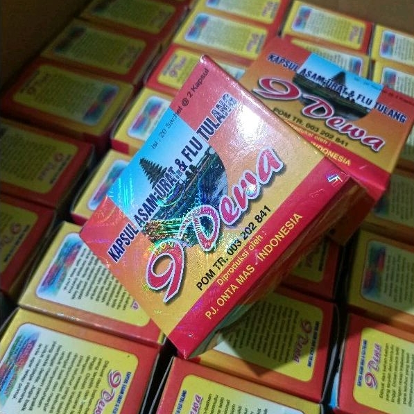 Obat Kesehatan Sembilan 9 Dewa Kotak Suplemen kesehatan
