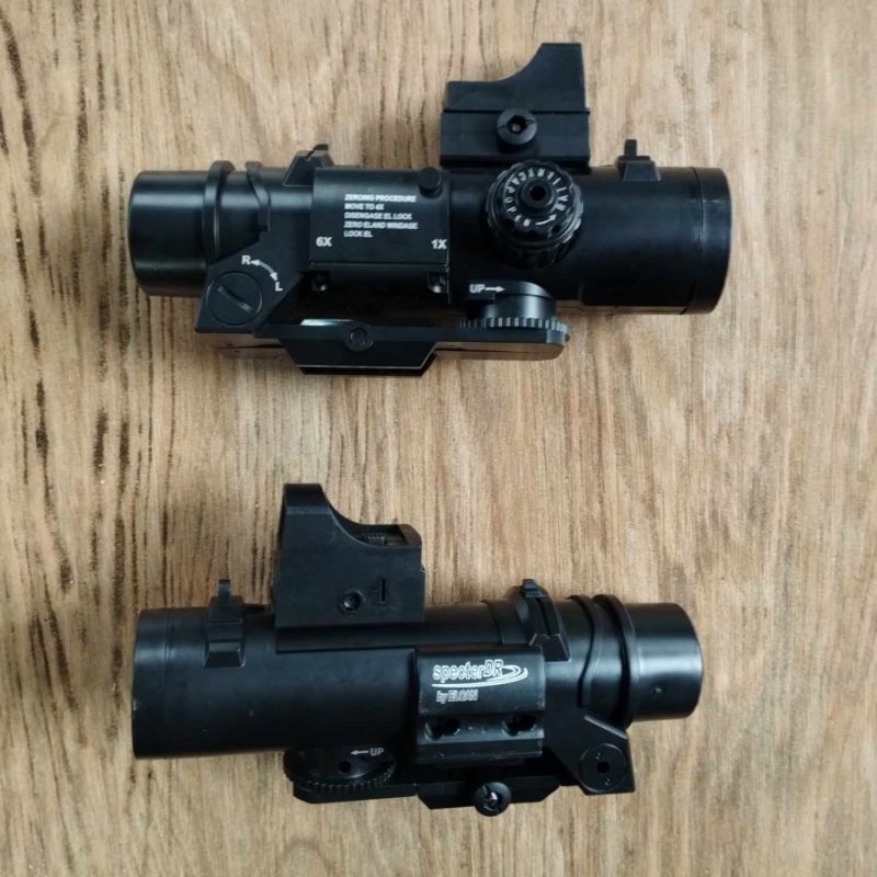 Scope Elcan Sight 22mm Rail For Ersop Spring WGG (Dummy Toys)