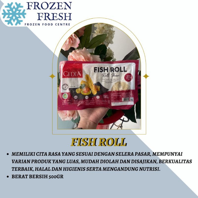 

CEDEA FISH ROLL ORIGINAL 500GR