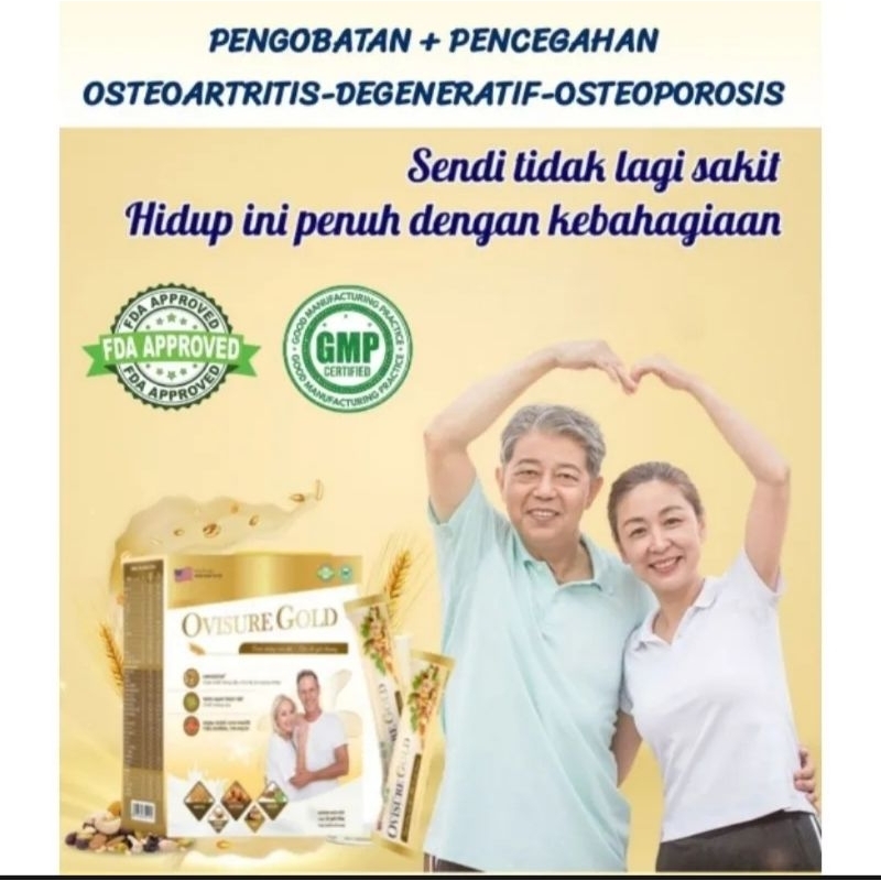 

Terlaris Ovisure gold milk susu untuk mengatasi masalah tulang dan sendi obat osteoporosis
