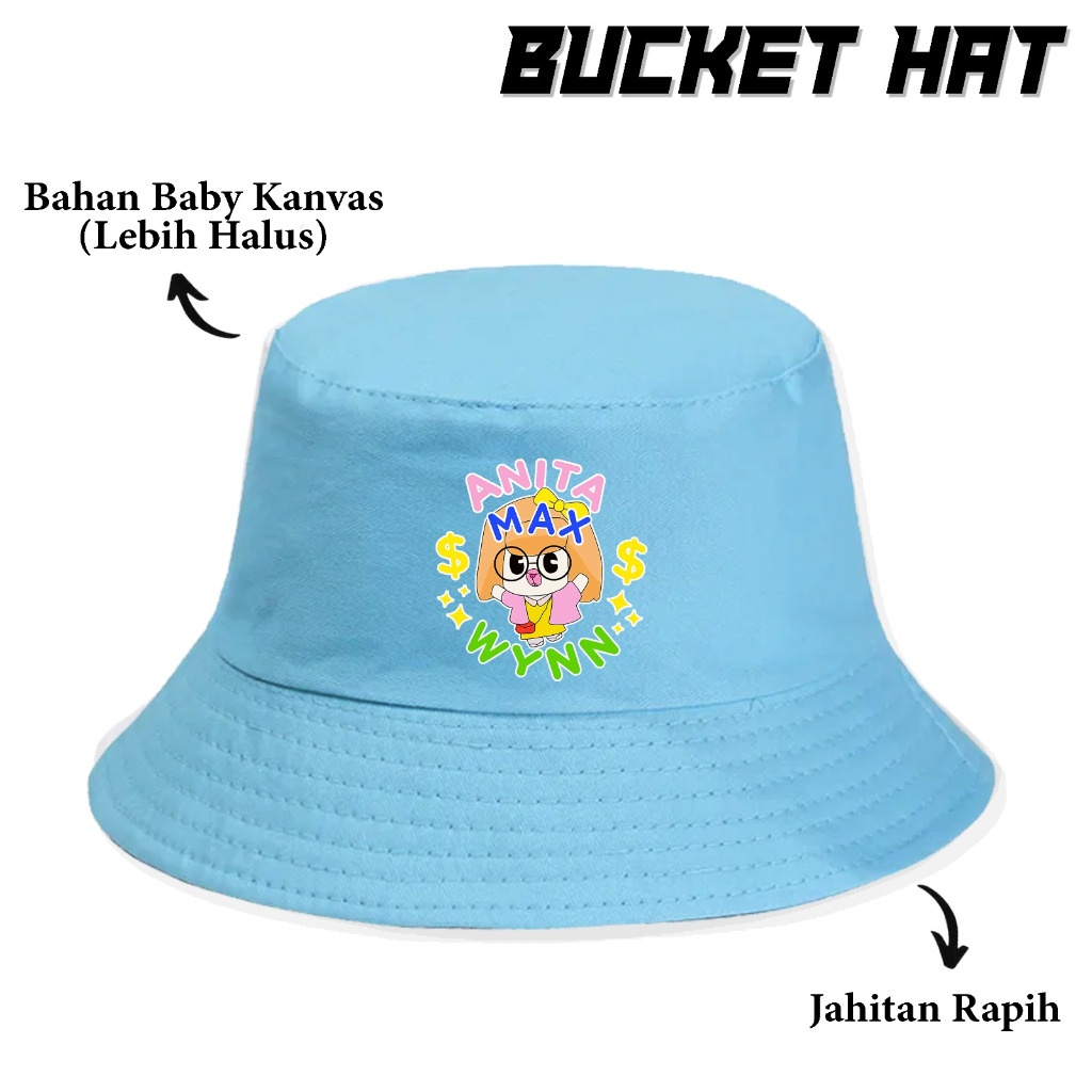 Topi Bucket Hat Anita Max Wynn I Need The Max Win ! Alter Ego Meme Trucker Pria Wanita