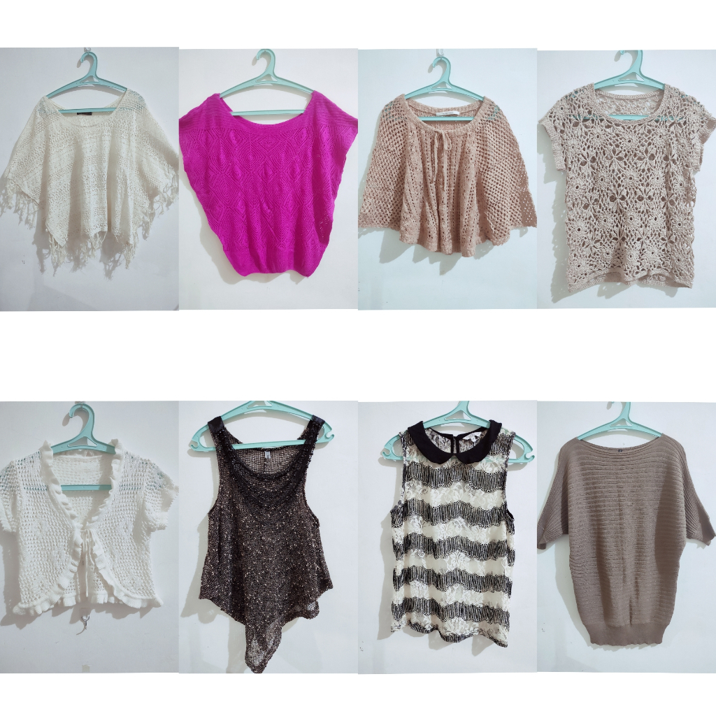 ATASAN RAJUT/ ATASAN WANITA/ RAJUT/ PRELOVED/ PRELOVED RAJUT/ PRELOVED ATASAN/ PRELOVED BAJU WANITA/