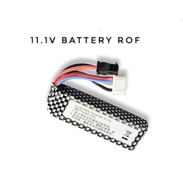 Batre Baterai Roff RC Battery Remote Control WGB 11.1v Water Gel Blaster WGB