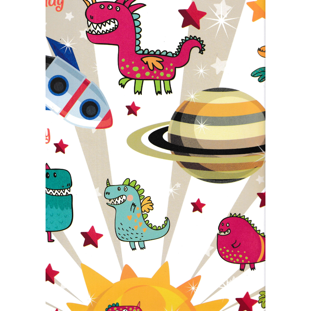 

KERTAS KADO SANSAN WAWA/SANWA JUMBO DINOSAURUS SW460