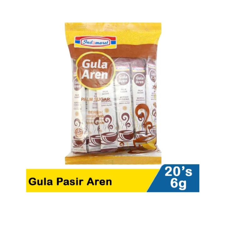 

Indomaret Gula Aren Stick 20X6 gr