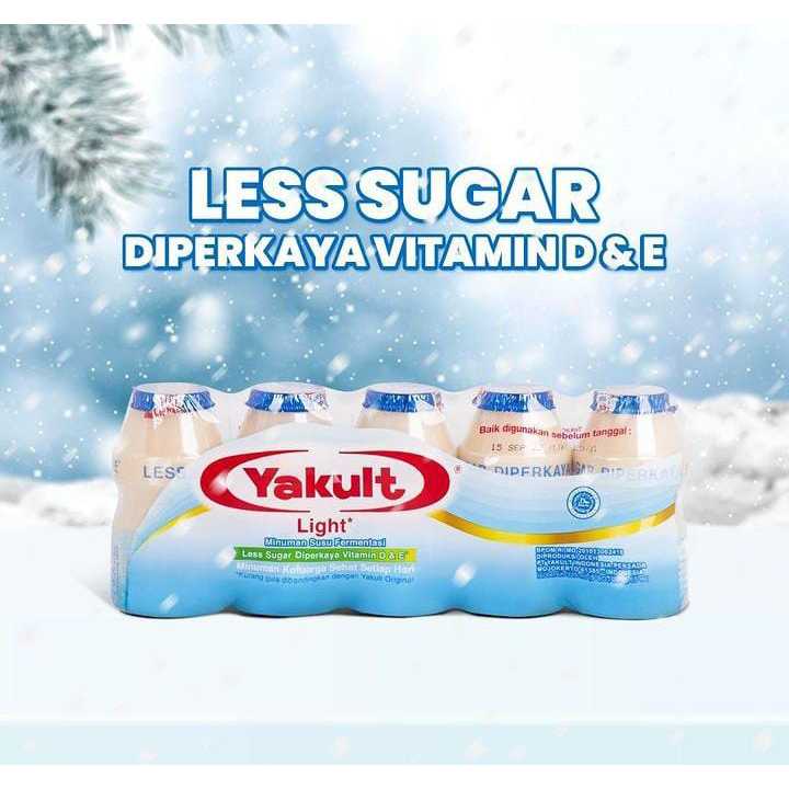 

YAKULT Light Less Sugar - Per Pack