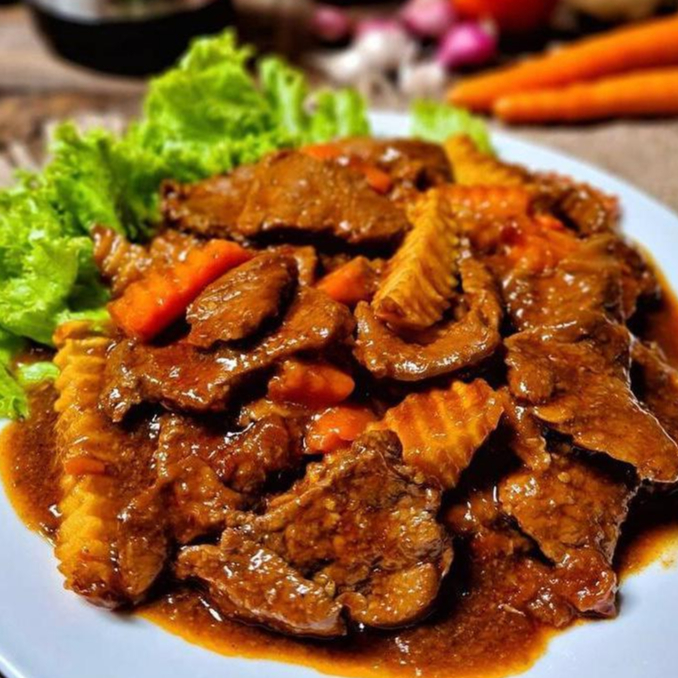 

Bistik Daging Sapi (Siap Makan Tinggal Panaskan)