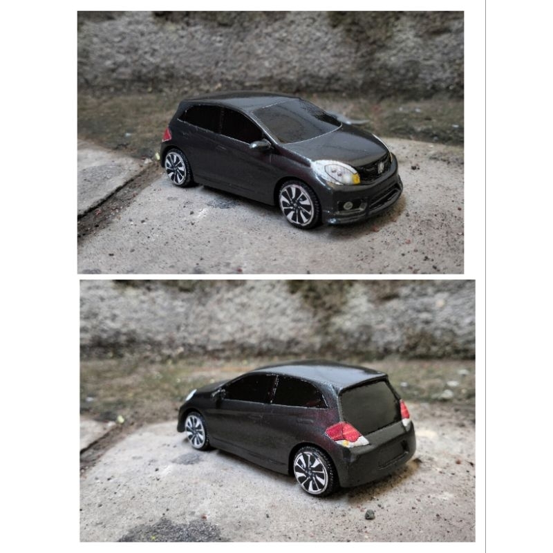 Miniatur Honda Brio grey