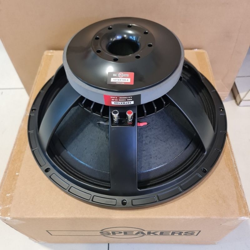 B&C 18TBX100 MAGNET CEMBUNG KOMPONEN SPEAKER 18 INCH BNC 18TBX100