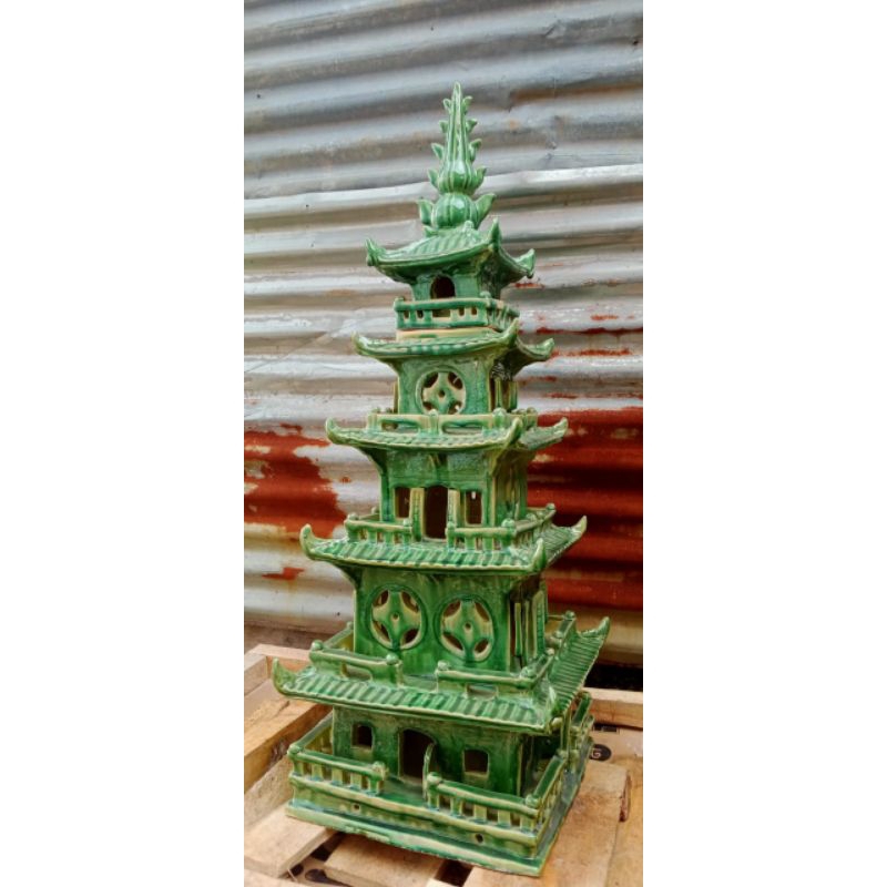 Keramik Pagoda PajanganRumah KuilKeramik