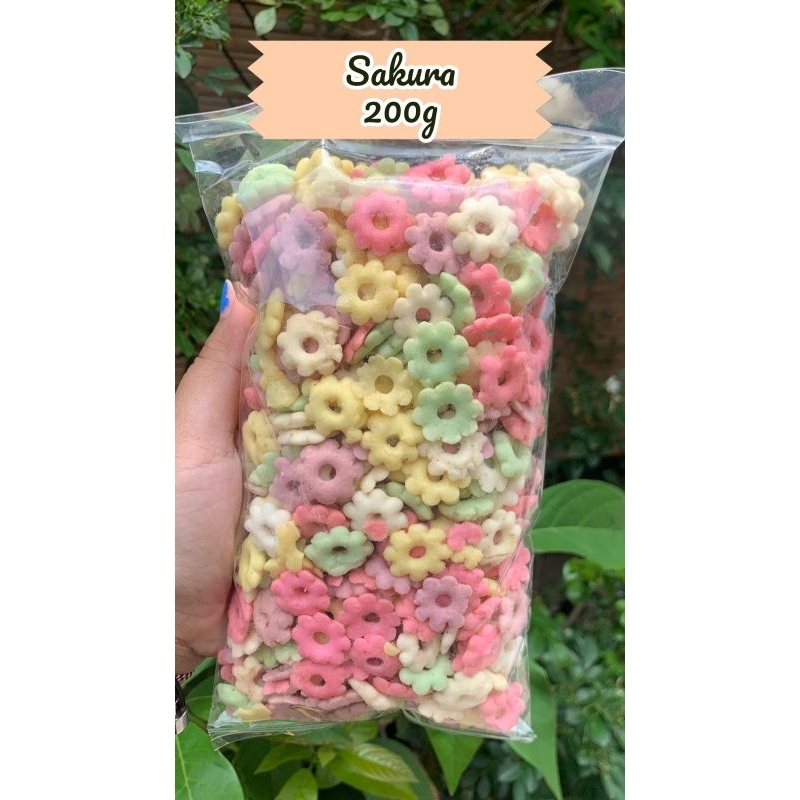 

Snack Sakura 200g Gurih Renyah Camilan Kiloan