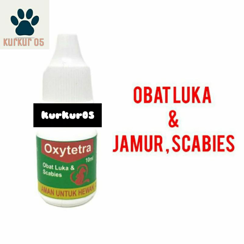 OXYTETRA TETES - Obat Luka Scabies Jamur Kucing Anjing