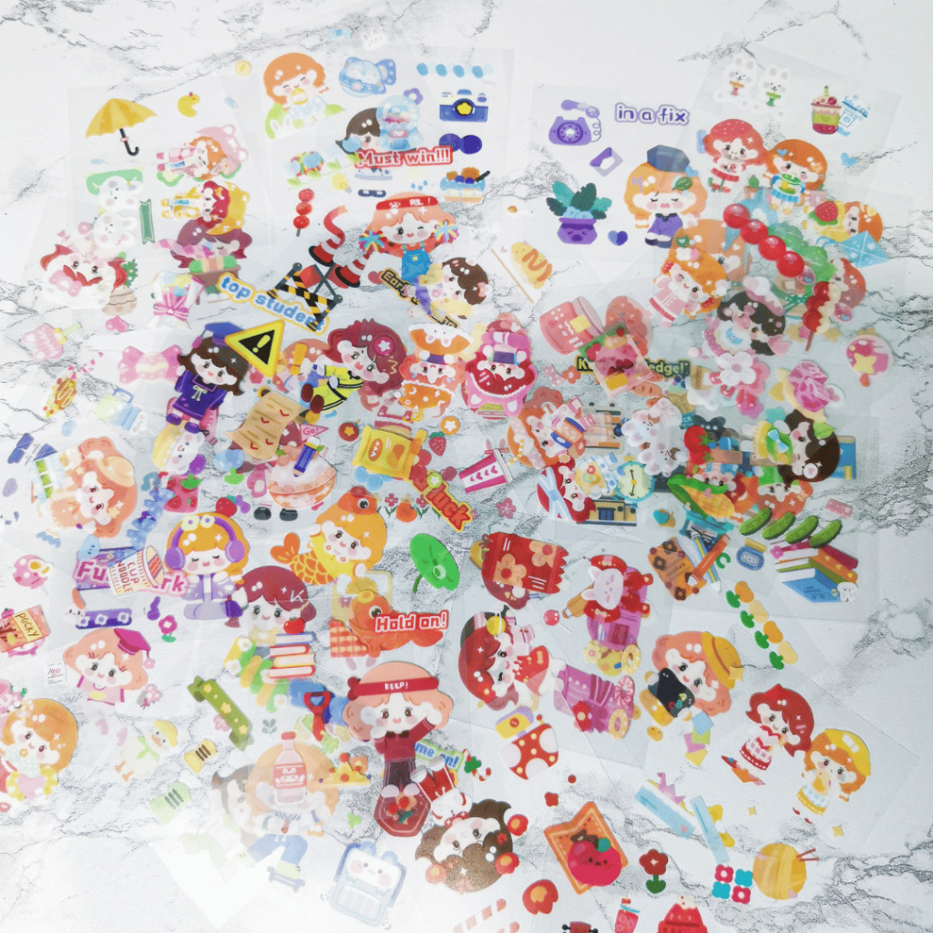 

Stiker Waterproof Momo Edition - Decorative bujo / planner / scrapbook stickers / sticker