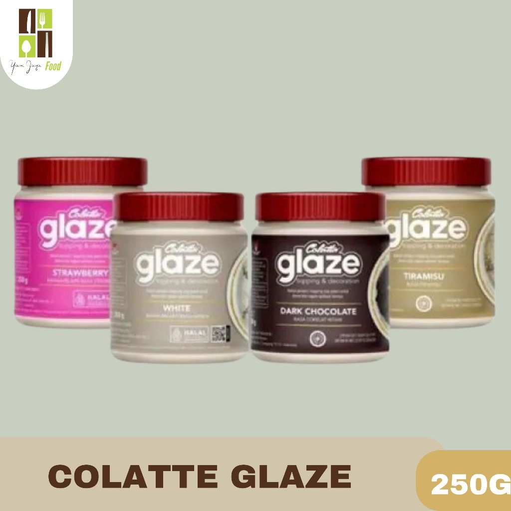 

Colatta Glaze / Toping Donat / Saus Donat / Dark / Tiramisu / Strawberry / White 250g