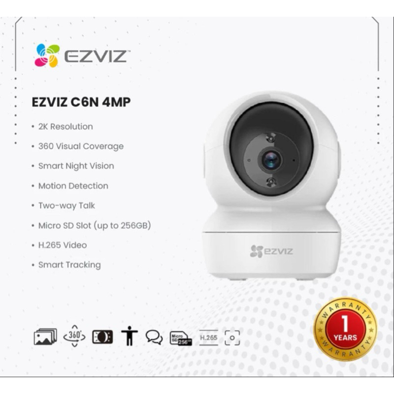 camera cctv EZVIZ c6n 4mp