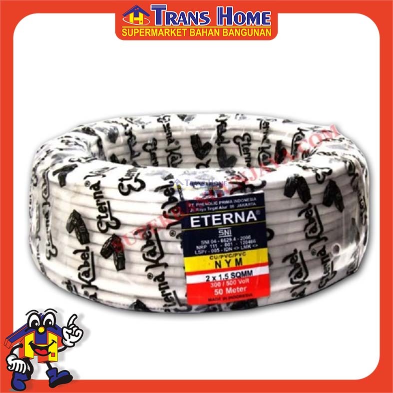 Kabel Eterna NYM 2X1.5 dan 3x1.5 (ETERNA)