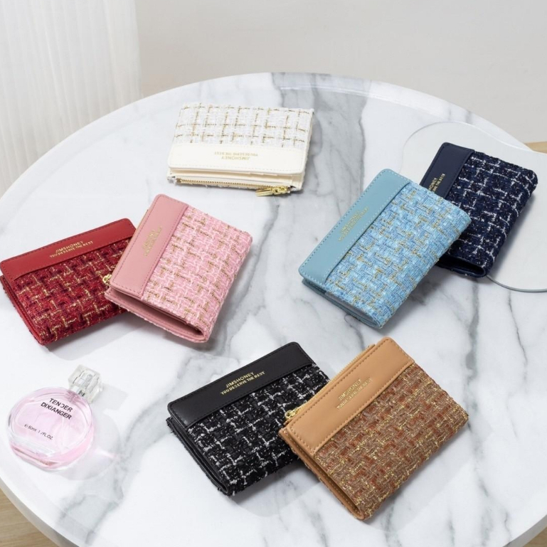 JIMS HONEY JENNIFER WALLET Dompet Kecil Lipat Wanita Cewek Fashion Jimshoney Casual Terbaru