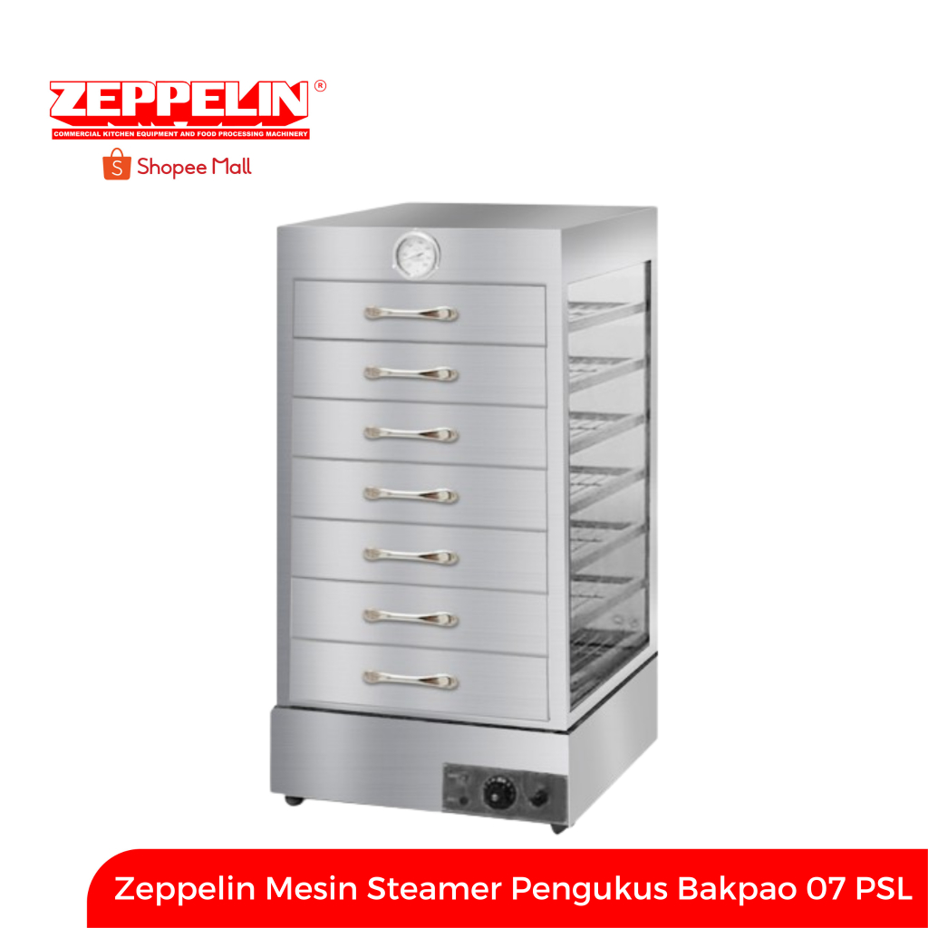 Zeppelin Mesin Steamer Pengukus Bakpao