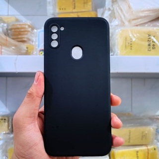 Case Hp Samsung A11 / M11 Case Softcase BLACK MATTE CAMERA PROTECTION Case Casing Hp Samsung A11 / M