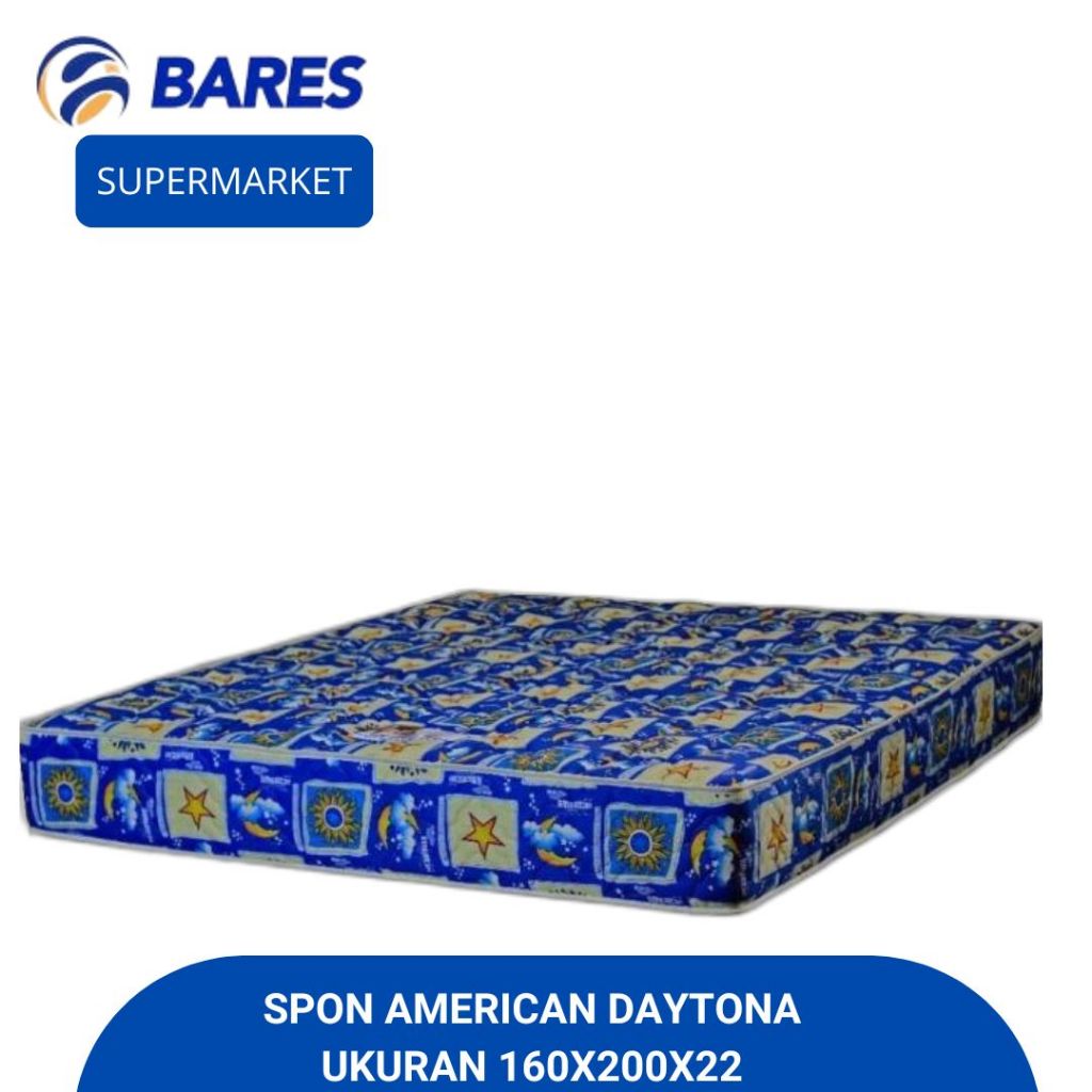 American Daytona Kasur Spon Ukuran 160x200 Tebal 22 Cm