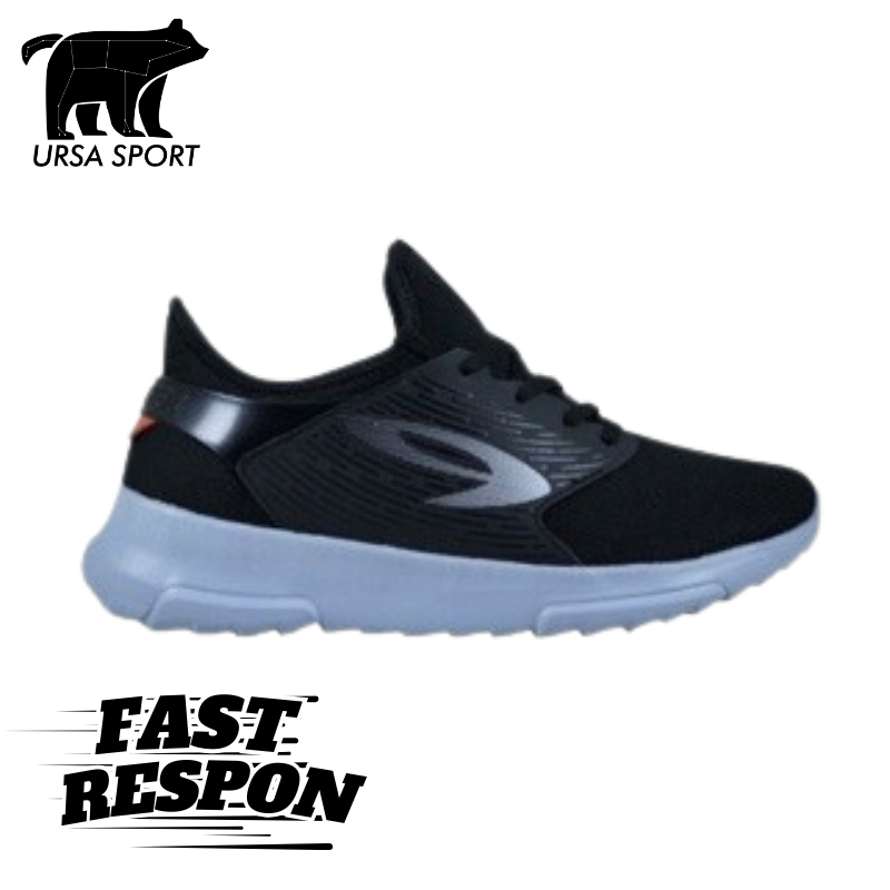 Sepatu Training 910 Nineten KIVA Original - Hitam/Abu