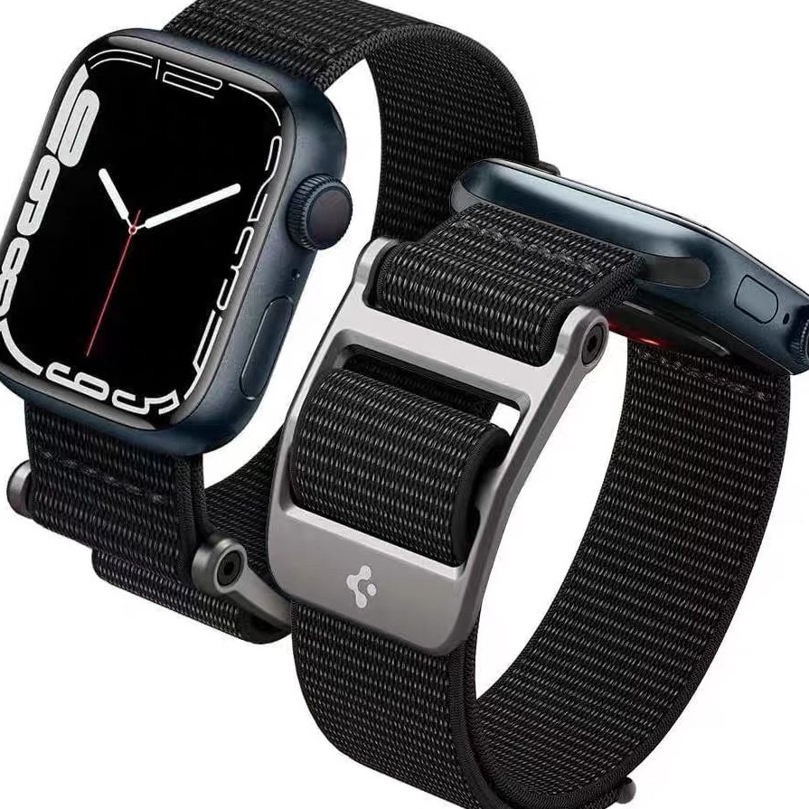 YK NEW  SPIGEN BRAIDED NYLON LOOP DURAPRO FLEX STRAP IWATCH SE 1 2 3 4 5 6 7 8 ULTRA SE STRAP IWATCH