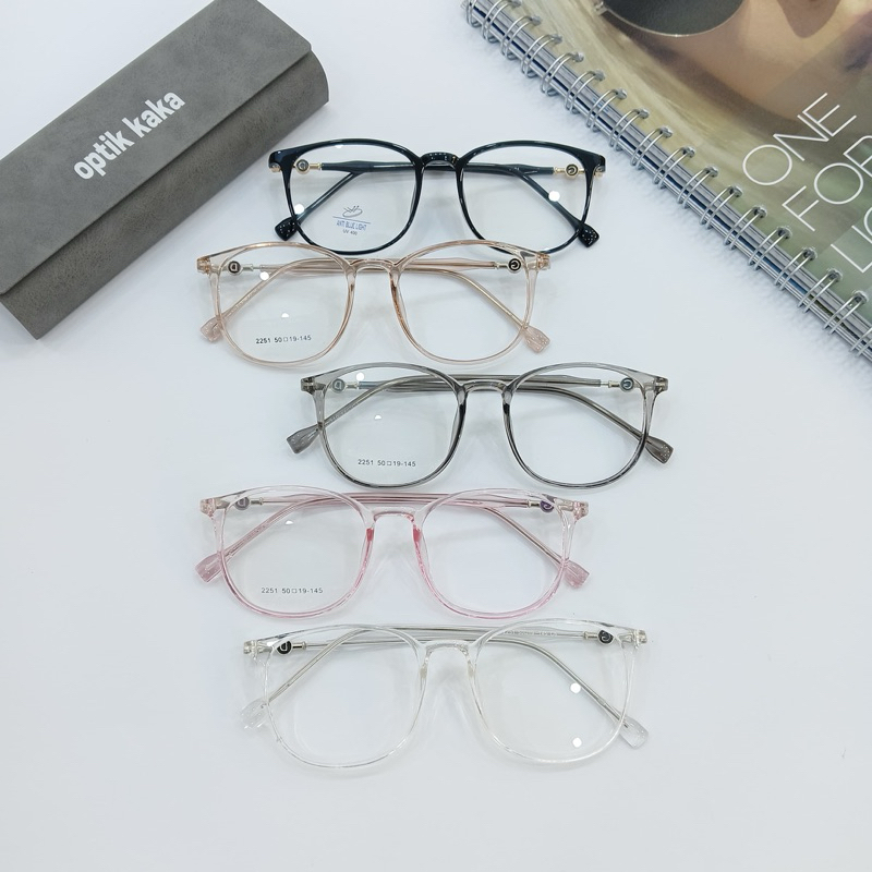 Frame kacamata elastis perempuan laki-laki