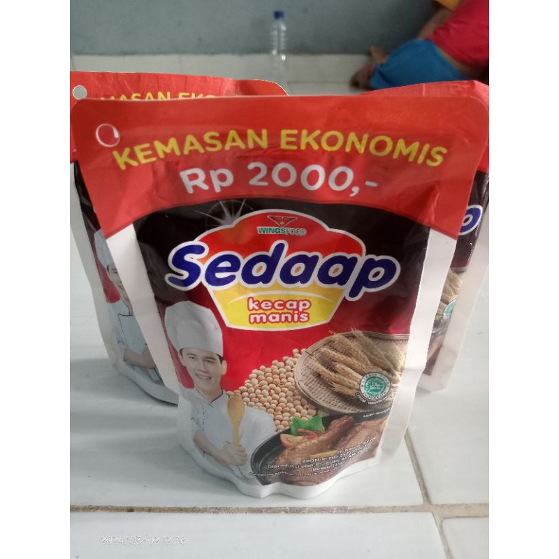 

Kecap sedap kemasan 2rb Dapet 3 pcs