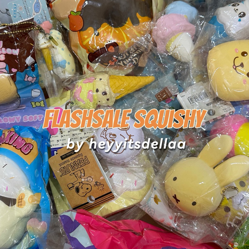 Preloved squishy #2 (Ibloom, Punimaru, Silly squishies, Cafe d en, Yummibear, etc)