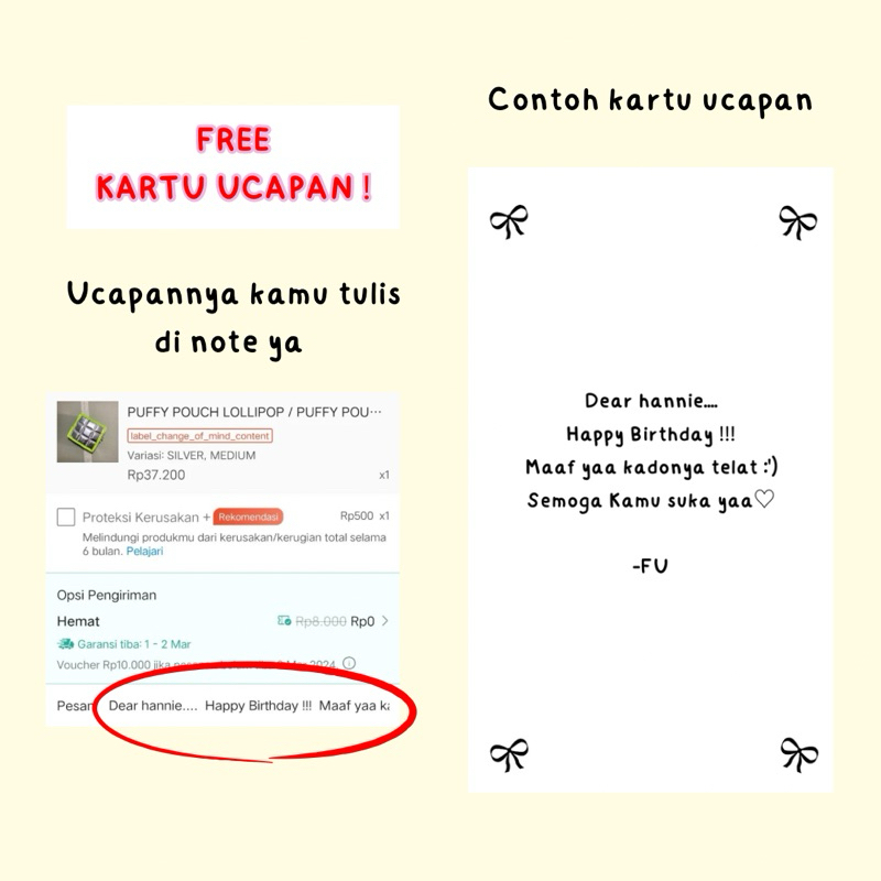 SSy189 HANNIE Pouch Make Up Lolipop Puffy Pouch Travel Pouch Hologram Murah Estetik