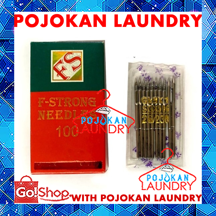Jarum Jarum GK 9 X 1/Mesin Jahit Flyingman/Jarum Mesin Jahit Karung FStrong GK 9 X 1