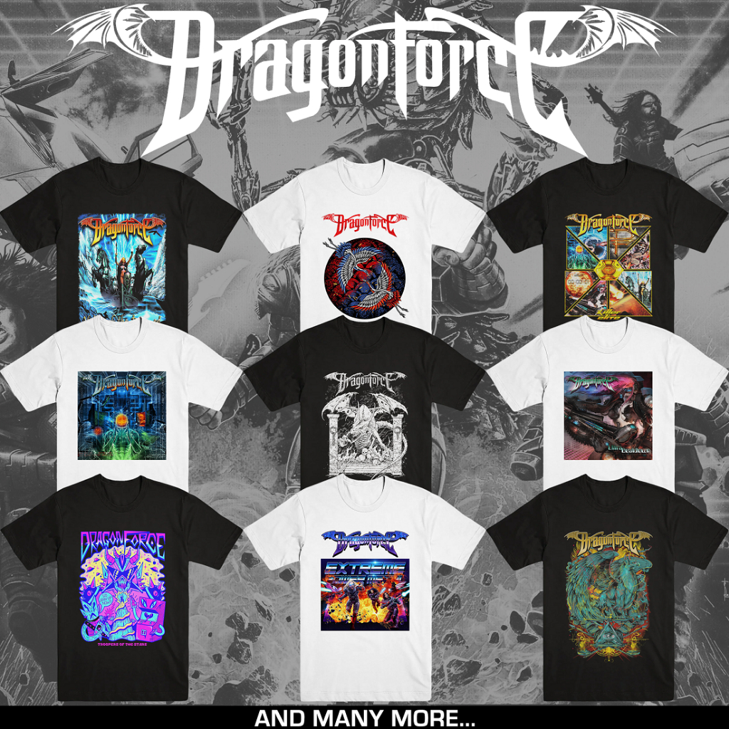 DRAGONFORCE | T-SHIRT BAND | POWER METAL | MERCHANDISE