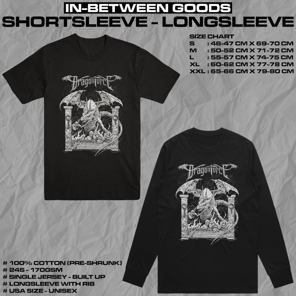 DRAGONFORCE - RIDDICK SKULL | T-SHIRT | LONGSLEEVE | BAND MERCH