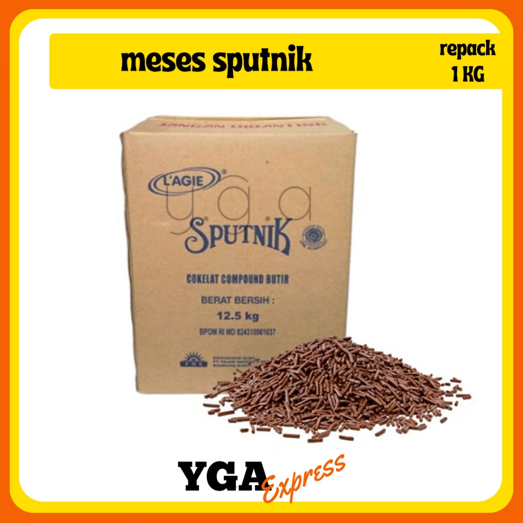 

Meses Coklat Sputnik L'agie (Repack) 1KG / Lagie