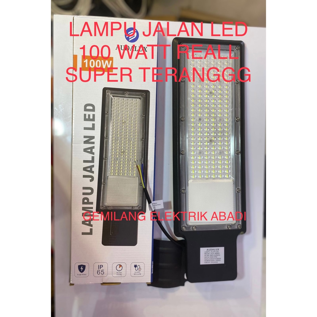 LAMPU JALAN PJU LED 100 WATT STREET LIGHT 100W SNI GARANSI PENERANGAN JALAN UTAMA KOMPLEK RUMAH 100W