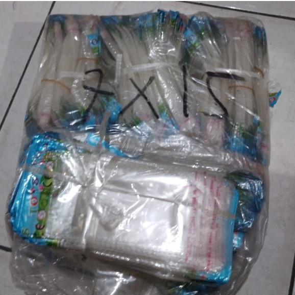 

Plastik Opp bening Ukuran 15x7 isi 1000