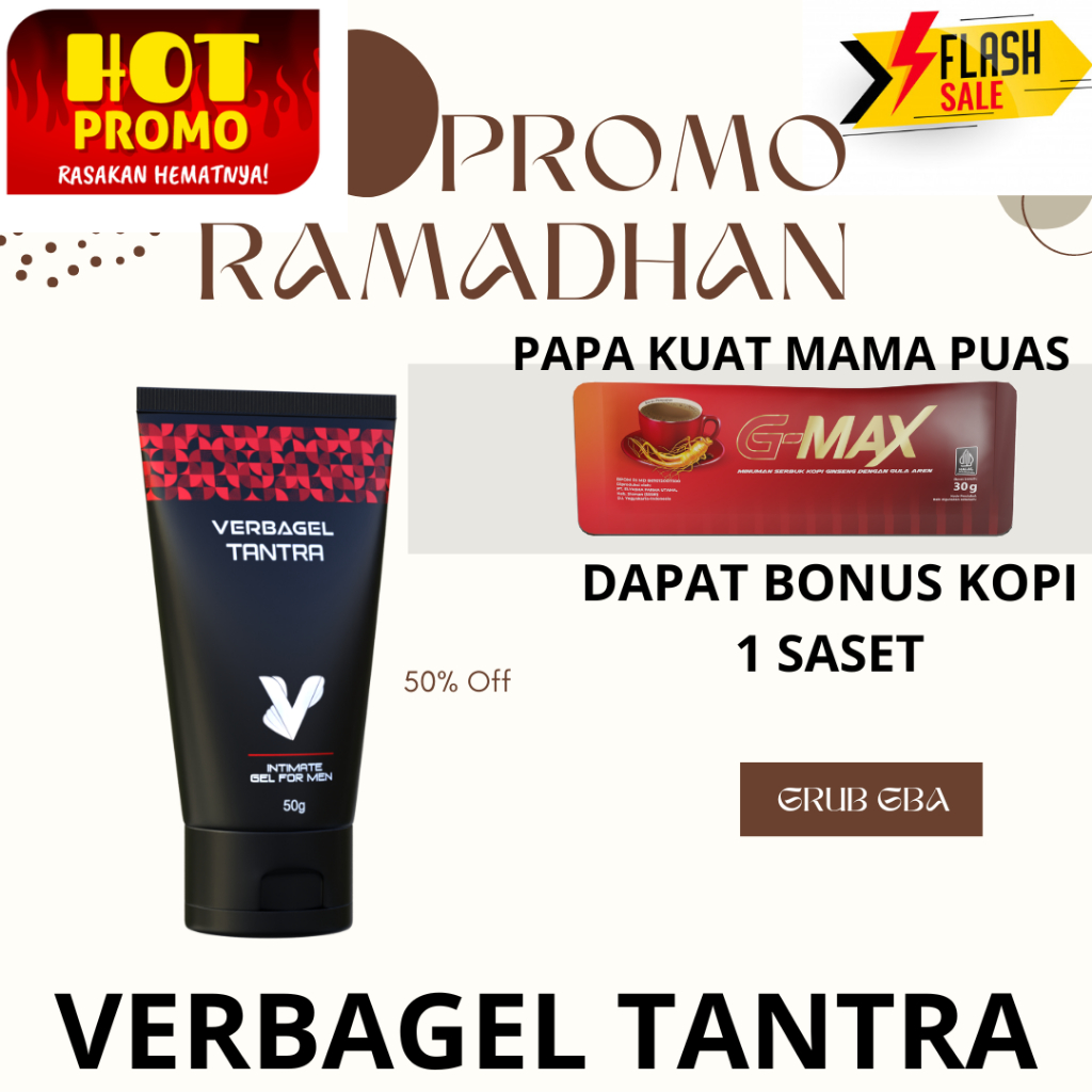 HOBAT PEMBESAR ALATE VITAL VERBAGEL BEST MASSAGE FOR MEN 100% ORIGINAL TERDAFTAR RESMI DI BPOM RI mi